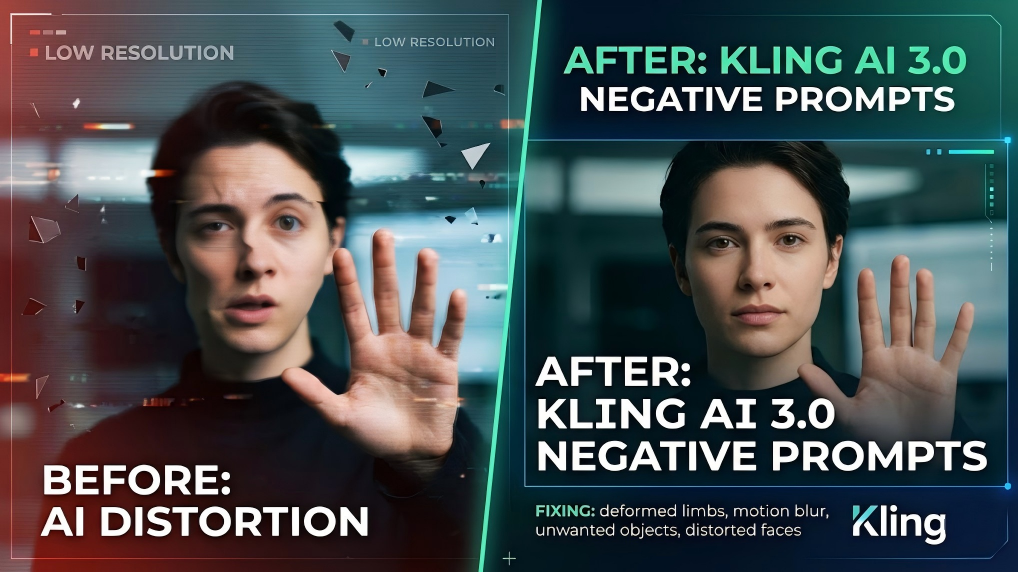 Kling AI Negative Prompts: Fix Video Distortion & Glitches
